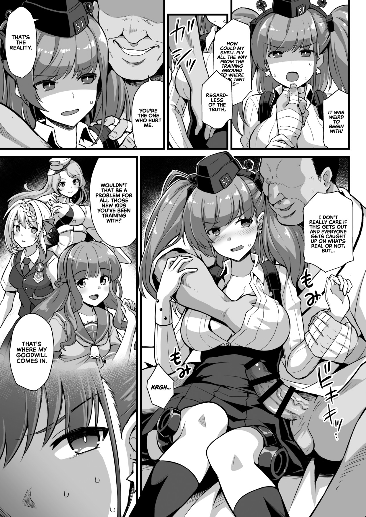 Hentai Manga Comic-The Night Before the Shipgirl's New Post - Atlanta's Voluntary Breast and Sexual Service-Read-4